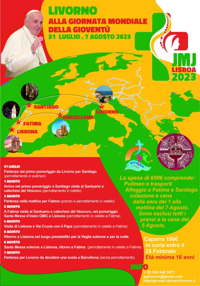 Appuntamenti GMG Pastorale Giovanile